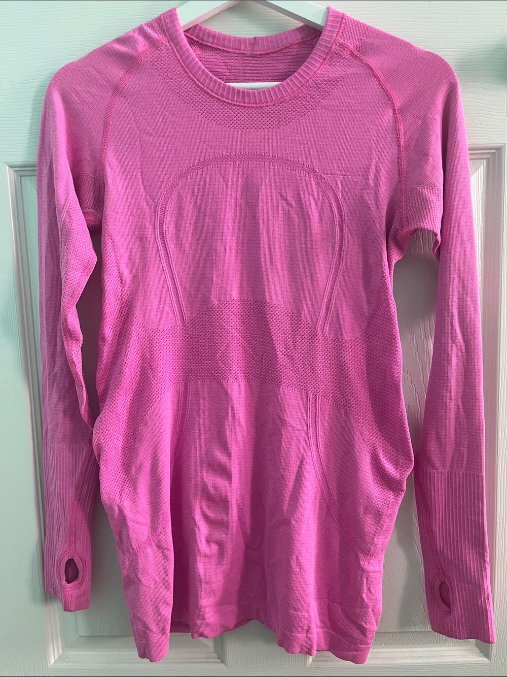Lululemon Pink Swiftly Tech Long Sleeve Shirt
